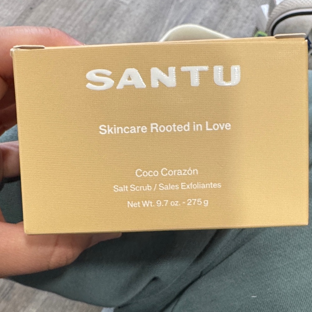 SANTU Coco Corazón Salt Scrub